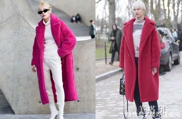 冬天|寒冷的冬天跟低温说“bye bye”,羊羔毛大衣值得你入手