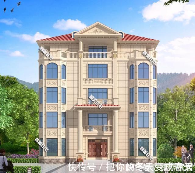 豪宅|两栋建在农村的多层豪宅,都带电梯设计,每层一户均有厨房