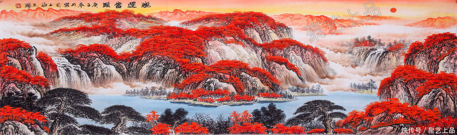 客厅挂什么画比较合适 鸿运当头画是较佳选择