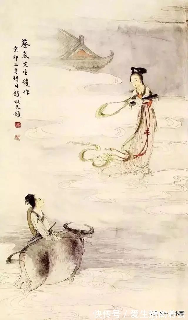 基本功@他的白描被评为“当代第一”,画仕女独辟蹊径