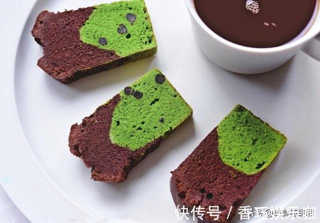 糖粉|这样做的蛋糕,一口可以品尝到两种口味,材料做法简单,味道独特