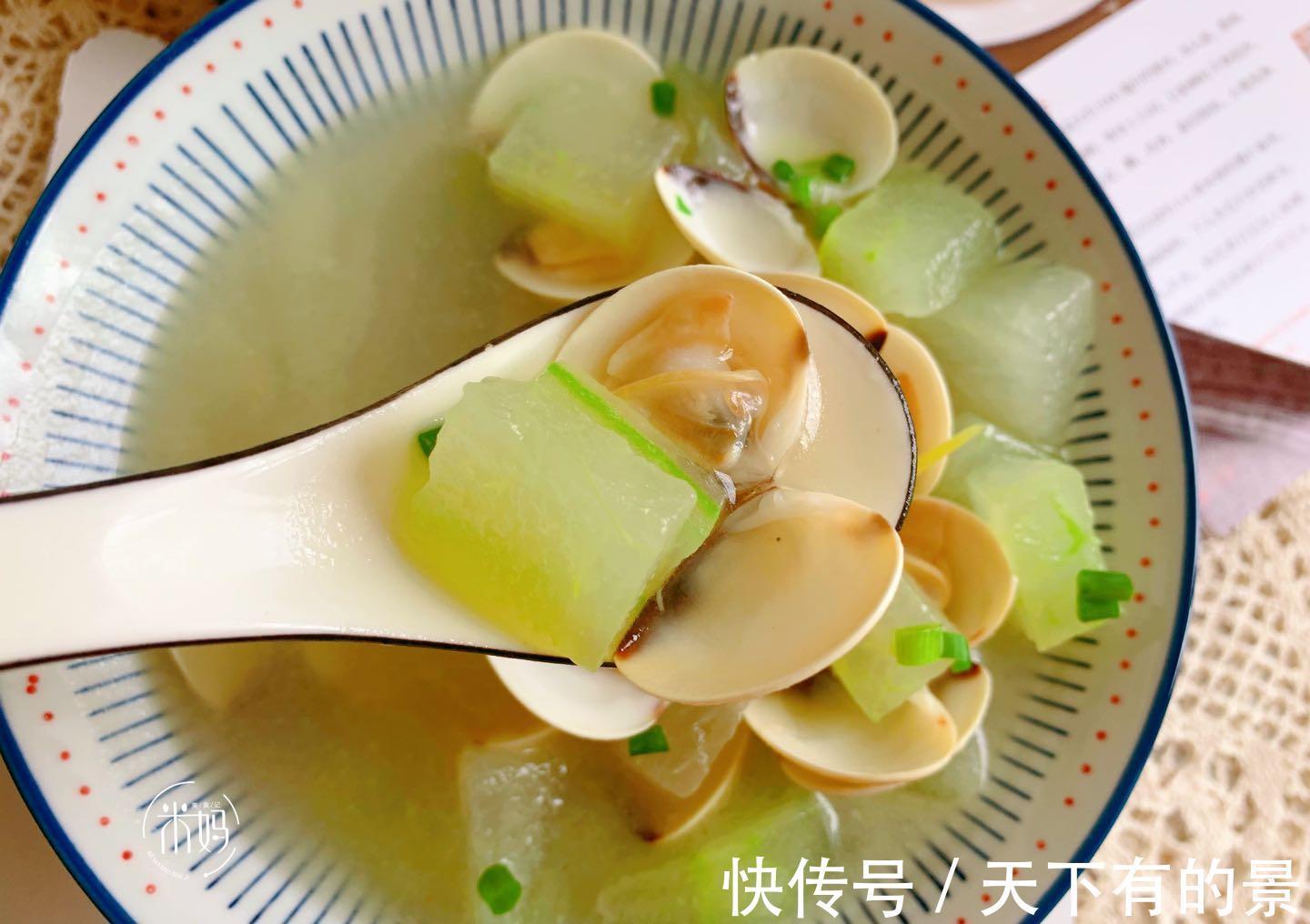 煮汤|夏天这瓜便宜又营养，1块5一斤，用来煮汤，降火解暑，鲜美好喝