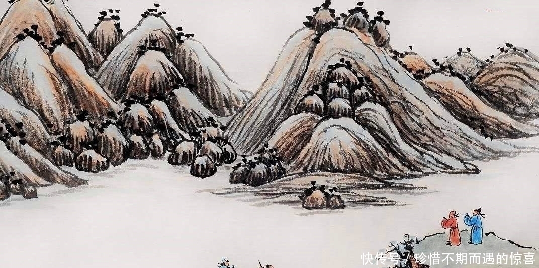 瀑布&历史上最励志一首诗,前2句抛砖引玉,后2句豪气干云,合称经典