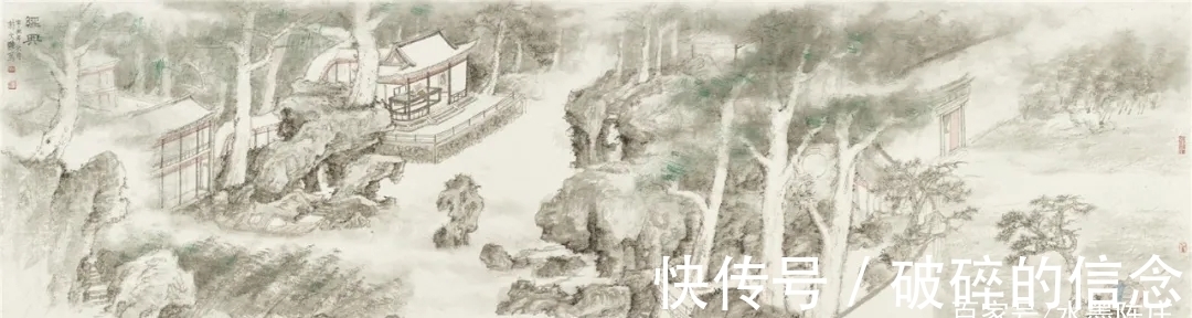 山水画&南北兼容|郭文杰山水画