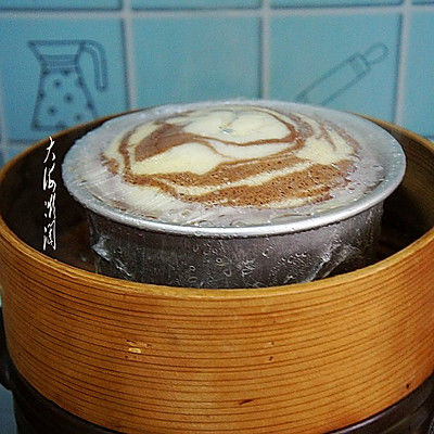 斑马纹戚风蛋糕