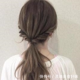 扎马尾太简单?学会这3种扎法,还你不一样的马尾,尽显少女范!