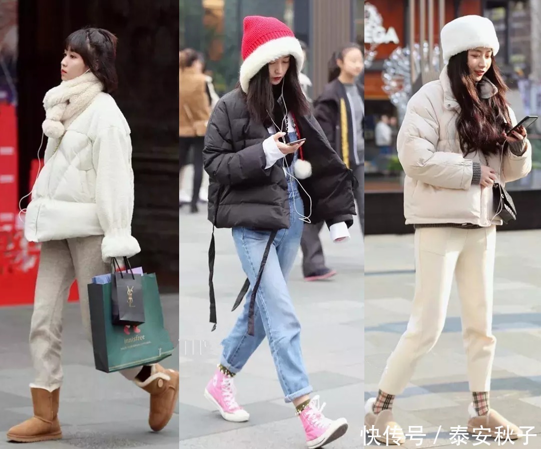 牛仔裤|衣在配、不在贵!寒冬最火羽绒服穿搭示范:很美、也很高级!