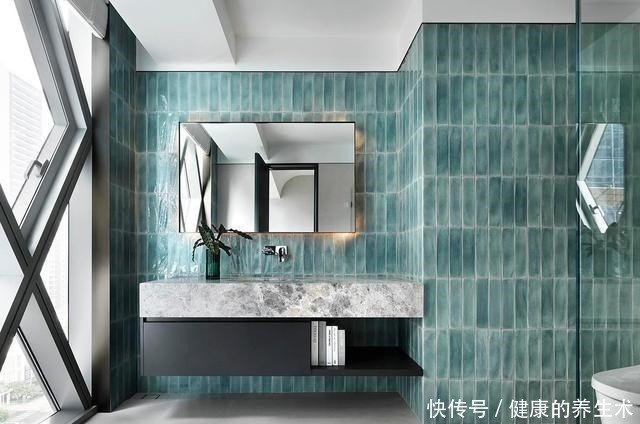 马赛克砖|有钱就买大平层吧!320㎡打造简约轻奢范,进屋太羡慕了!