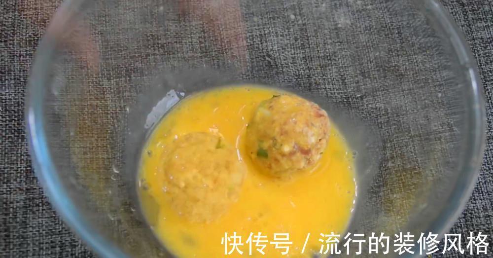 面粉|炸丸子，牢记不要放面粉和淀粉，教你一招，黄金Q弹不回软