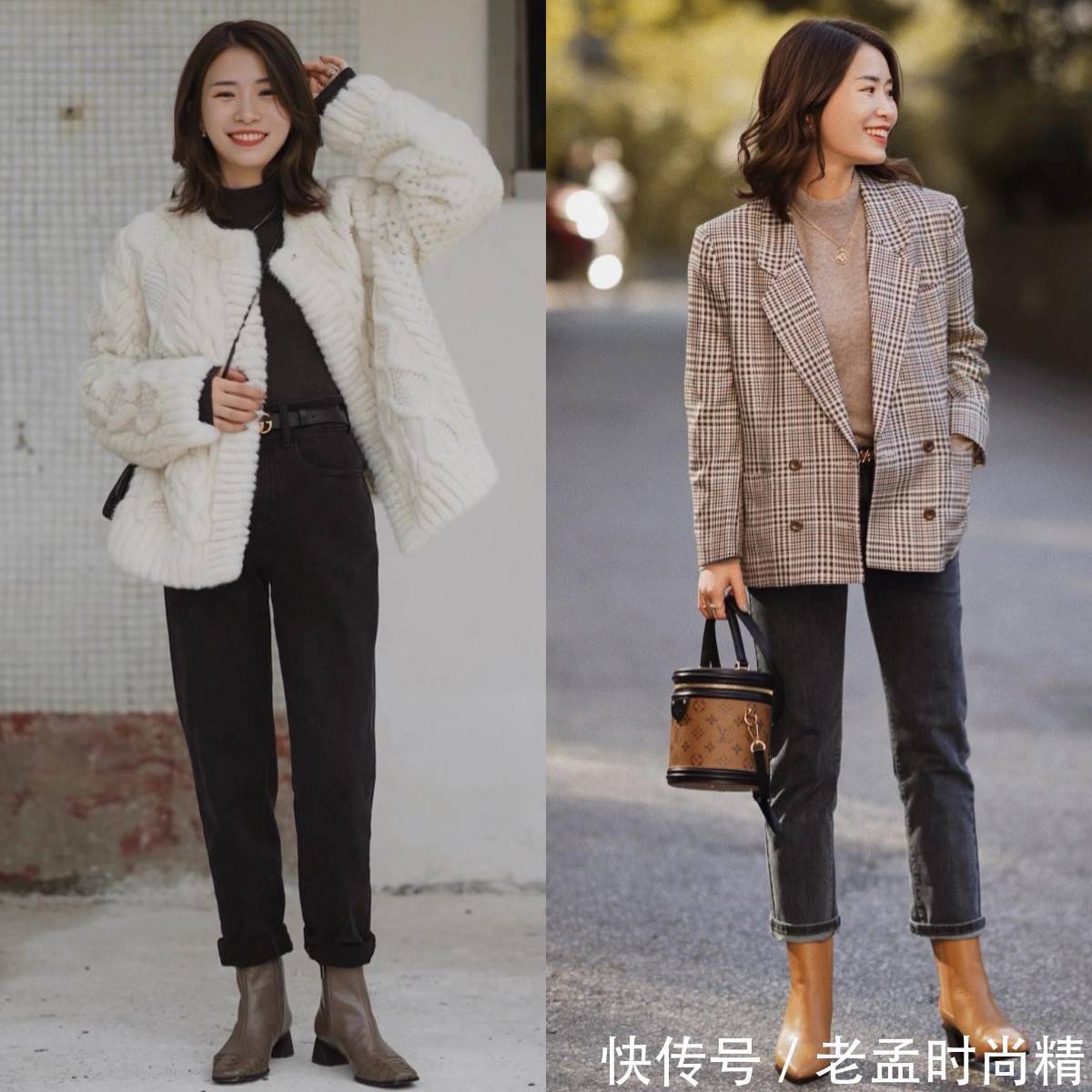 穿搭 身高只有153cm,但却靠着穿搭圈粉