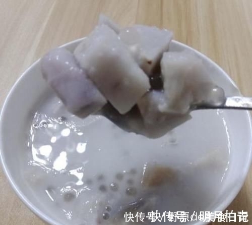 香芋粥|它是天然的“生发剂”,隔三差五吃一回,头发乌黑不爱掉