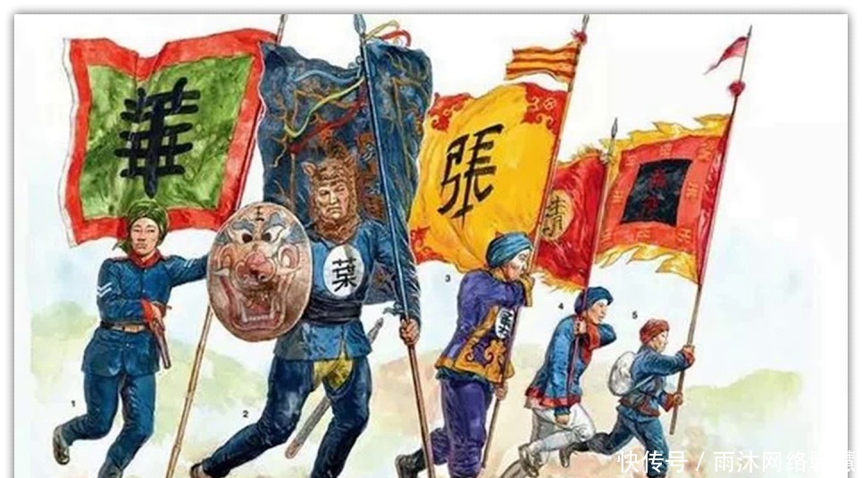 长矛|落后的清军不只有大刀长矛，还有一支洋枪队，训练都用英文口号！