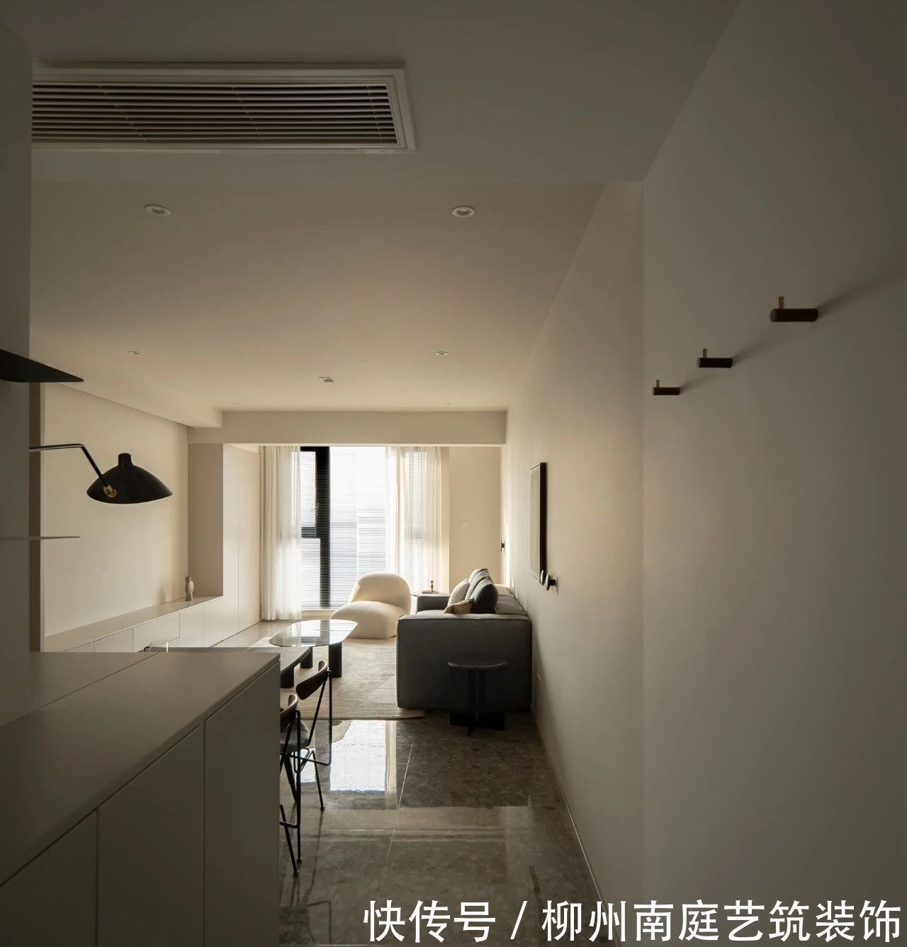 收纳|新房怎么装修?试试温柔中性色+充足收纳,回归生活本真。