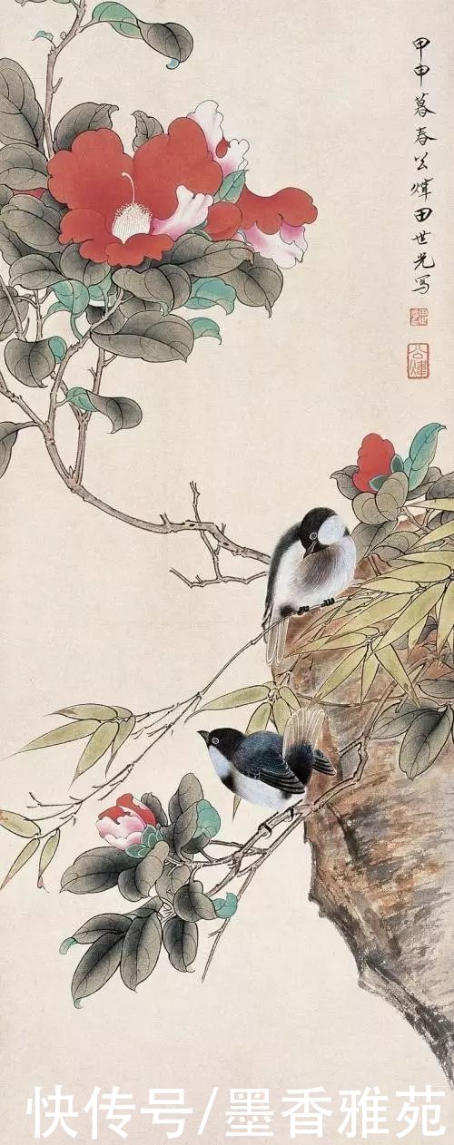 精品|太美了，艺术大师田世光精品花鸟画作品欣赏