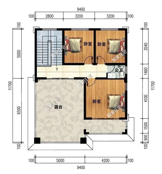 主次卧|盖一栋喜欢的别墅,过想要的生活,不能大富大贵又何妨?