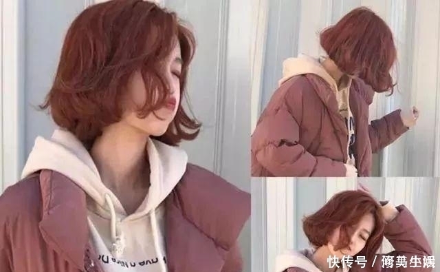 圆脸|圆脸、方脸、大脸如何才能显脸小?选这几款短发就行!