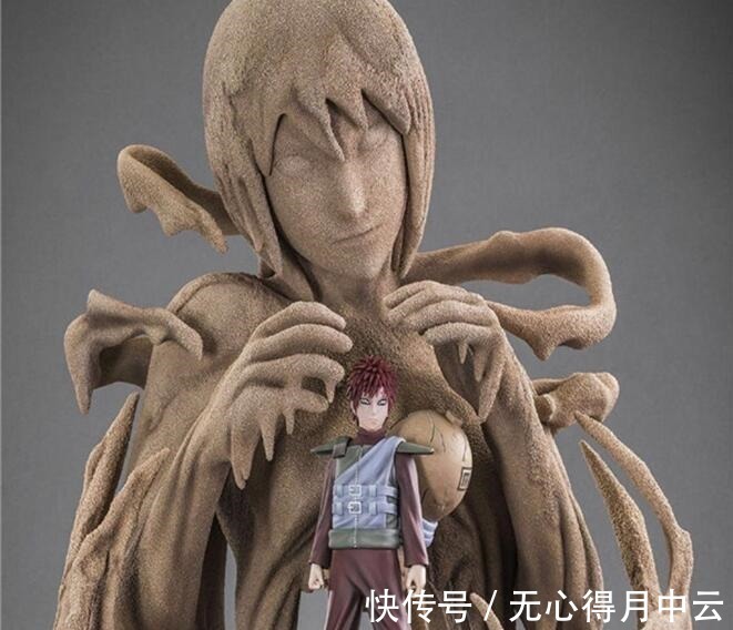 逼真|九喇嘛流口水手办遇对手,自来也脚背血管可见,我爱罗沙子做