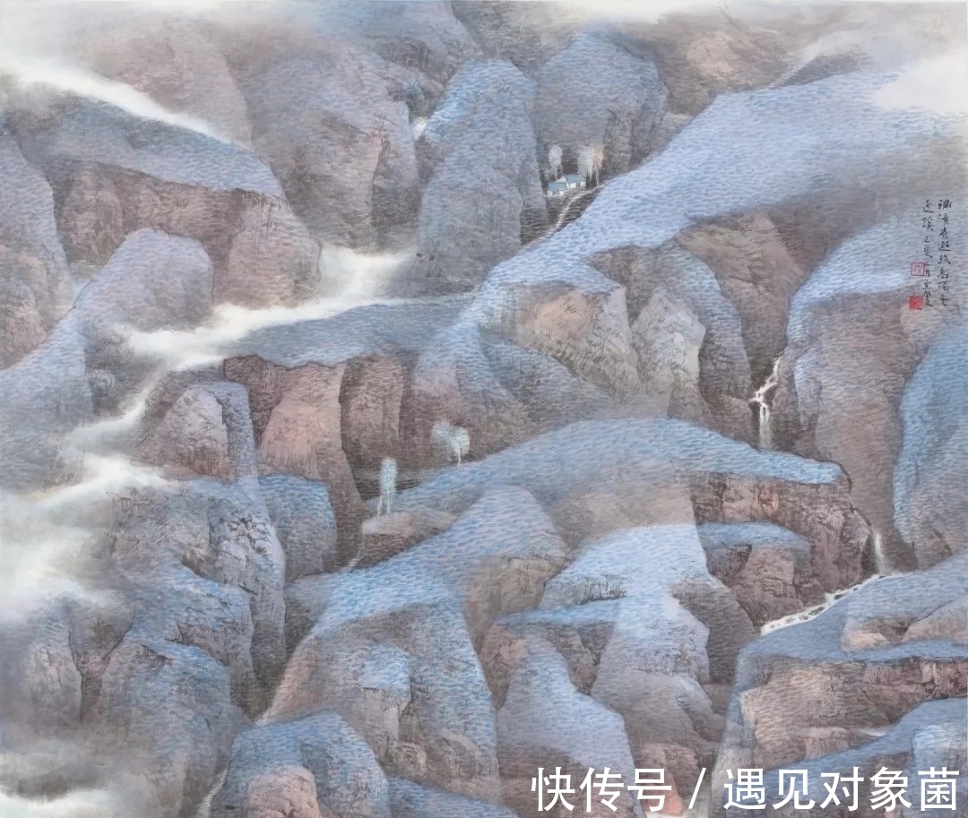 乐震文|海上画坛｜乐震文山水画