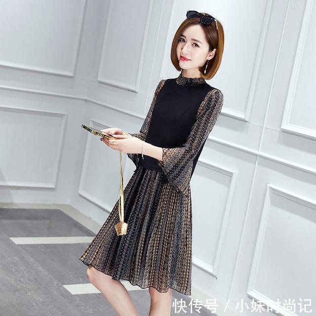 mm|显瘦大码连衣裙,胖MM也能穿出气质感