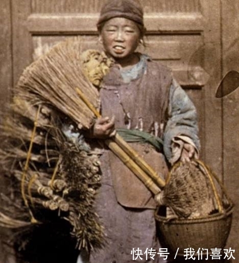 下乡|清朝罕见老照片:有钱人下乡出行架子大,很有气势!