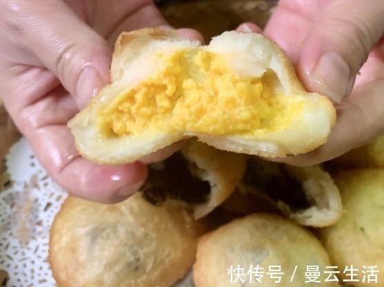 酥脆|油炸糕怎样做酥脆鼓大泡？掌握两个小技巧，各个空心不开裂