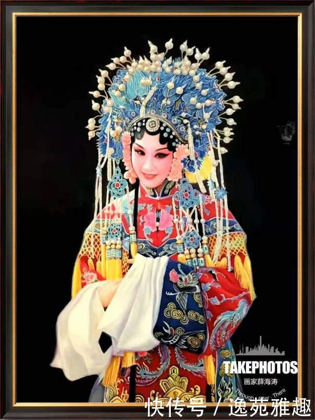 薛海涛先生|京剧油画,美到心底。国粹京剧超写实油画第一人薛海涛作品欣赏