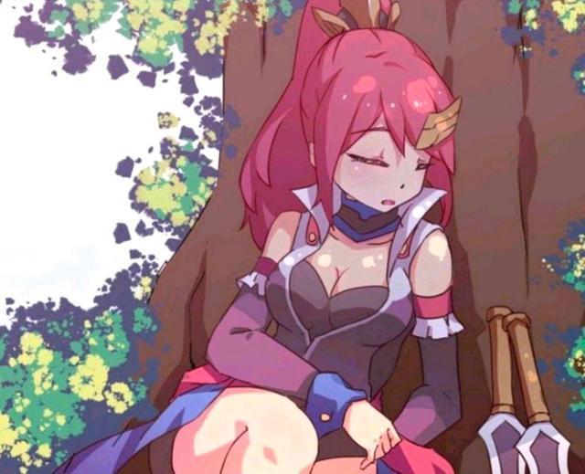 熟睡|王者荣耀假日:兰陵王看着熟睡的花木兰,竟然敢强行占便宜?