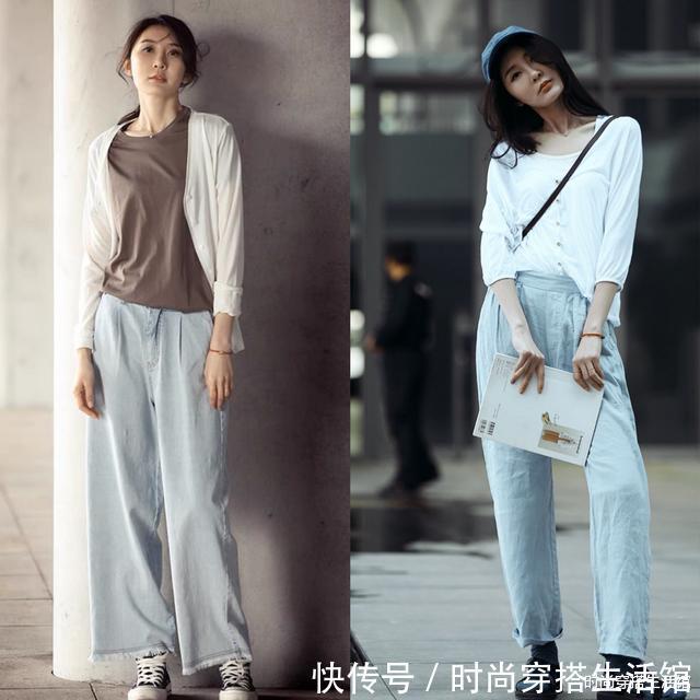 休闲裤|不管穿什么裤子都别乱穿,试试这4条裤子,时髦显瘦更有气质