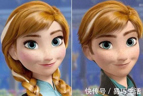白雪公主|当迪士尼公主变成男孩子,白雪公主超帅,艾莎和安娜配一脸