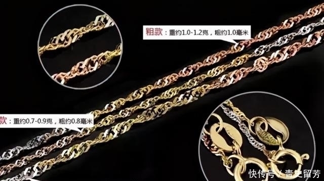 手腕&热门项链和手链样式科普:肖邦链、蛇骨链、凤尾链