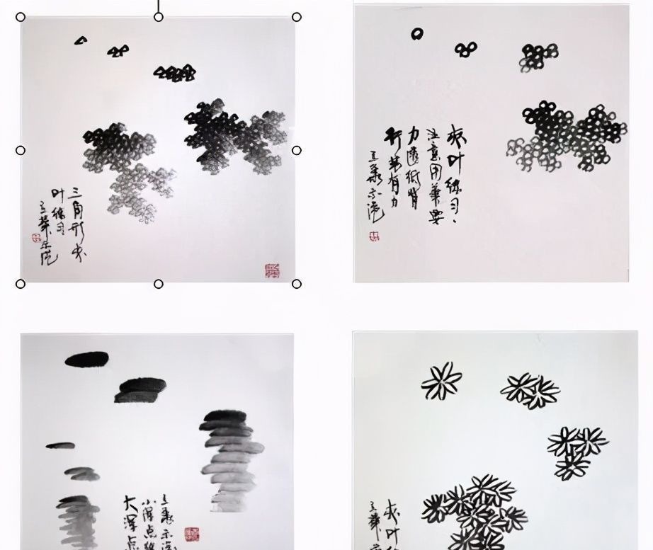 竹林!中国画如何画松树、丛树、柳树、竹林,中国画树的画法大全