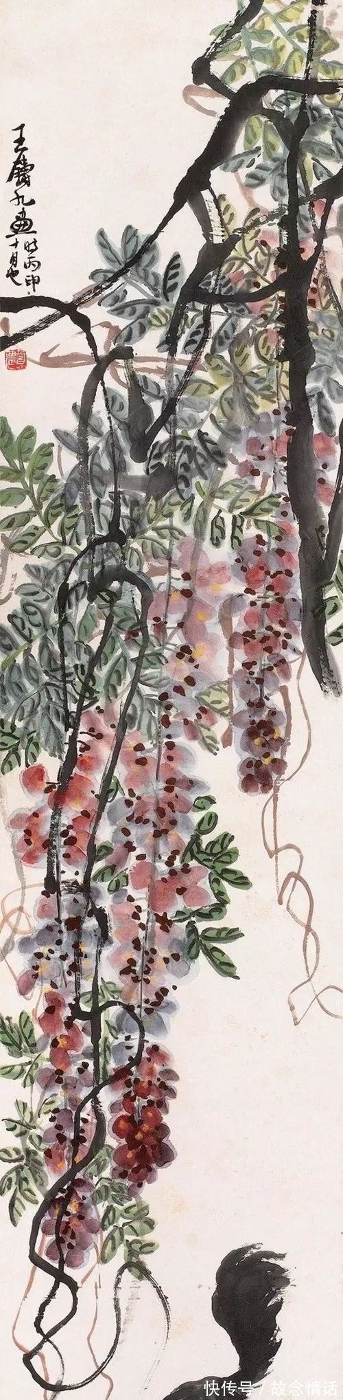 齐白石&齐白石入室弟子,拜师不学师!王铸九写意花鸟画