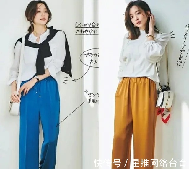 高级感|秋天更适合穿裤子,3种“烂大街”的裤装,这样搭配高级感倍增