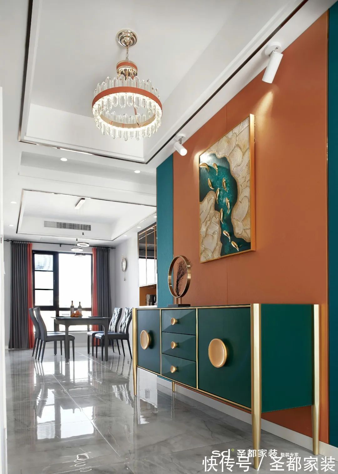 水族箱|20款教科书式玄关设计人气爆棚,好看到亲友排队抄!