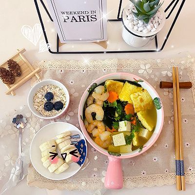 裙带豆腐汤
