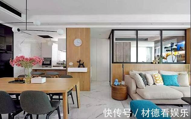 大户型|105㎡日式现代空间色调搭配很巧妙，通透质感阳光满满
