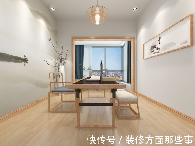 客厅|540平中式别墅设计,家里有小孩这样装修才不会被打扰!