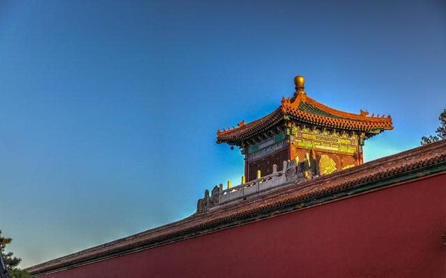 沈阳故宫皇帝的正殿是哪个 崇政殿 大政殿 还是太和殿 粉紫色