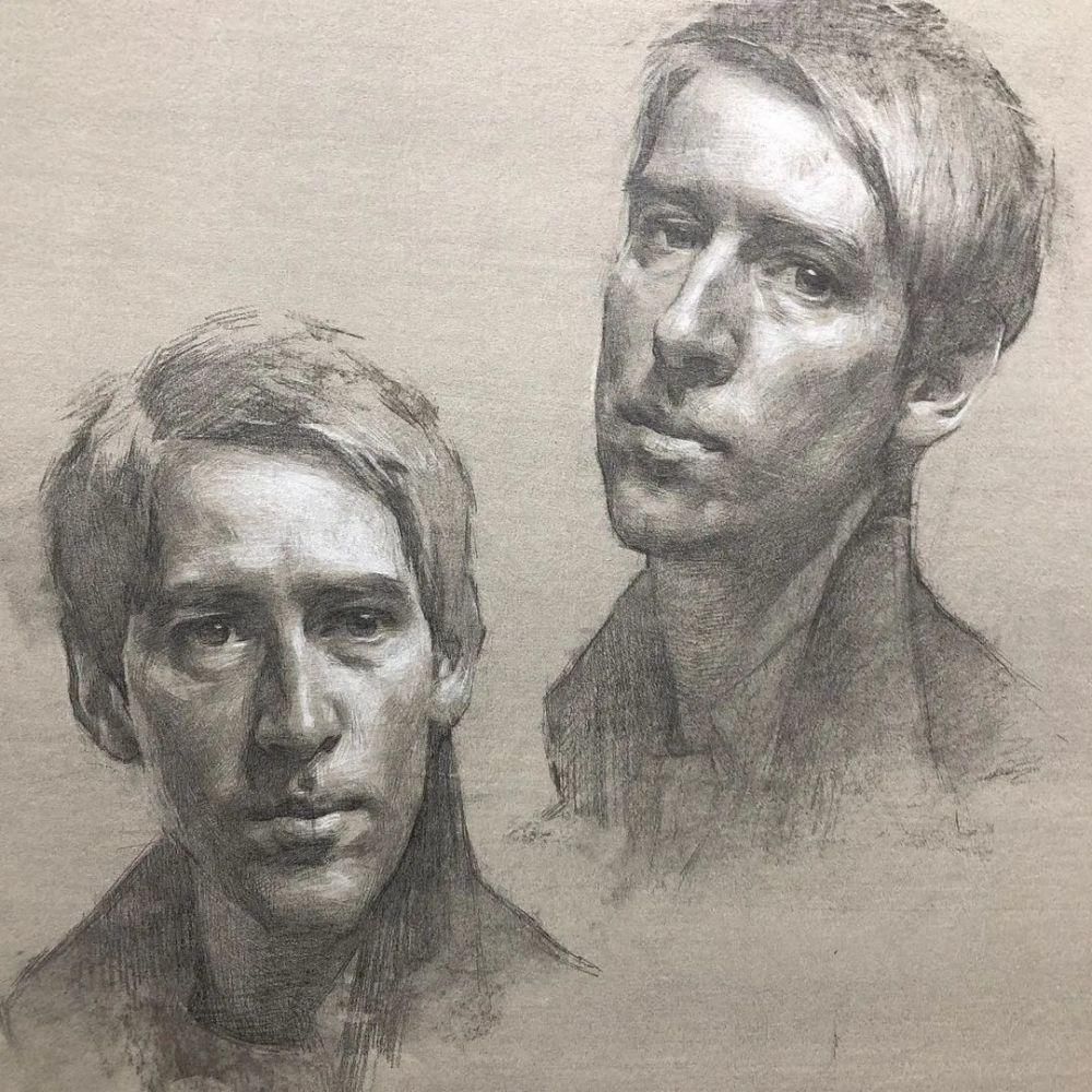 调子|很硬核，一张素描500万网友围观，绝美线条让你欲罢不能，看一百遍都不腻！