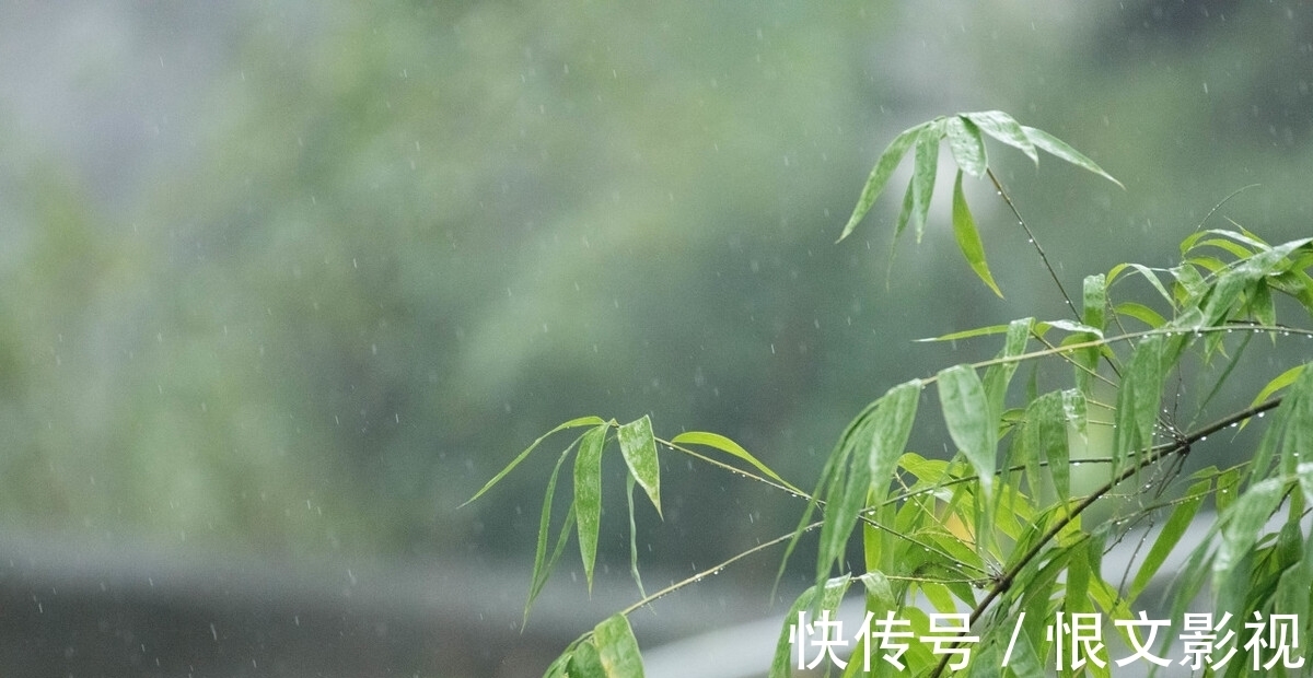 凄美$陆游很凄美的一首咏雨诗,每一句都充满忧愁,道尽了人生的无奈