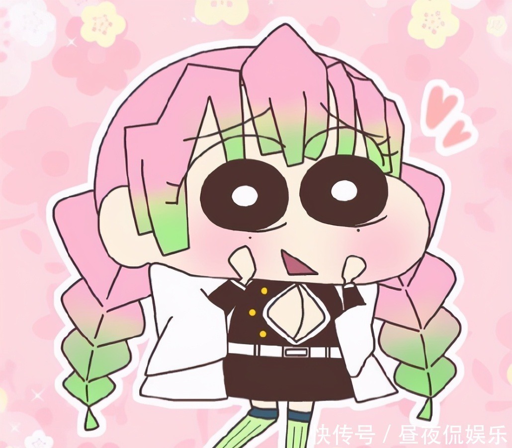 小芭内|鬼灭之刃,九柱全员小新化,风柱变身精神小伙,岩柱形象与众不同