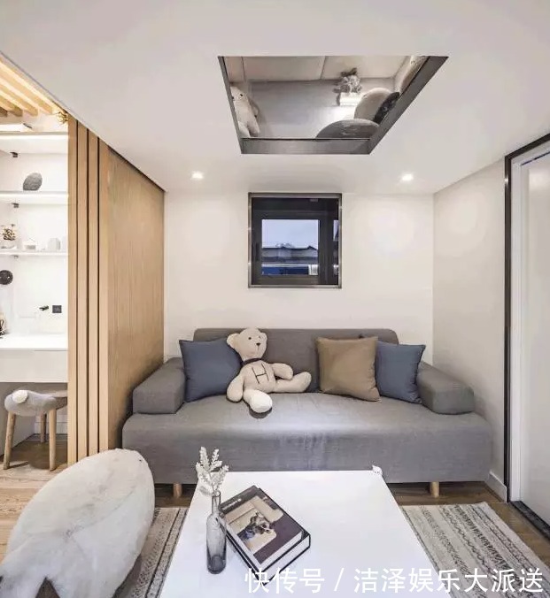 设计|34平住下一家5口不拥挤,一进门把人迷住,卧室设计超级棒!