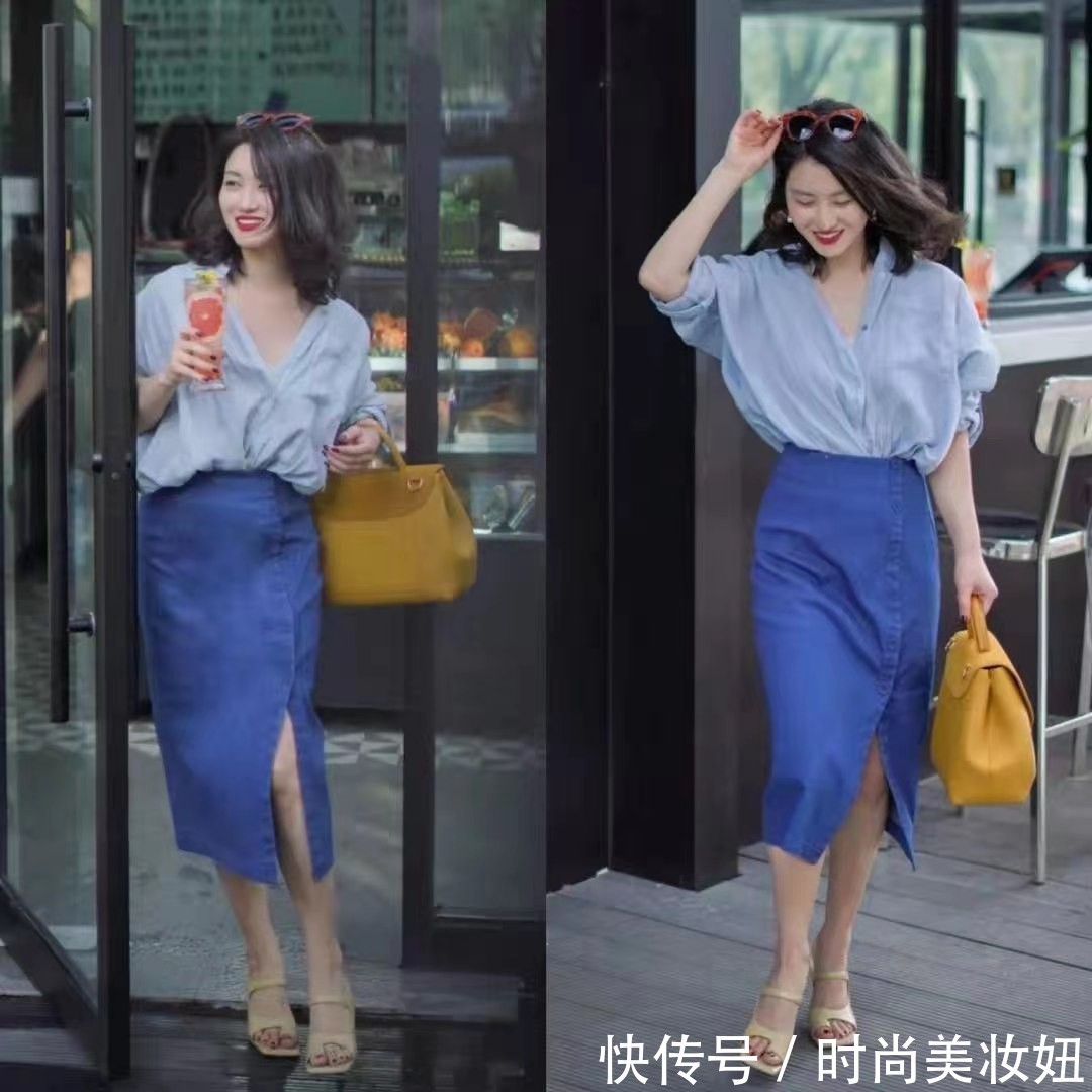 s曲线|上了年纪的女人，多穿“包臀裙”更显气质，这组优雅穿搭太美了