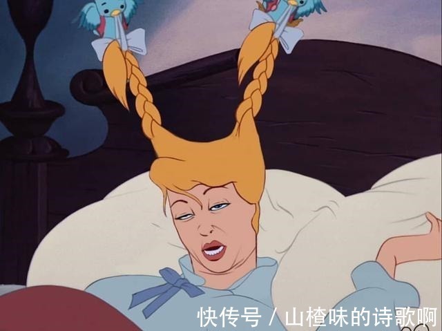 白雪公主|变成爆炸头的迪士尼公主,白雪公主变化大,乐佩公主太狂野!