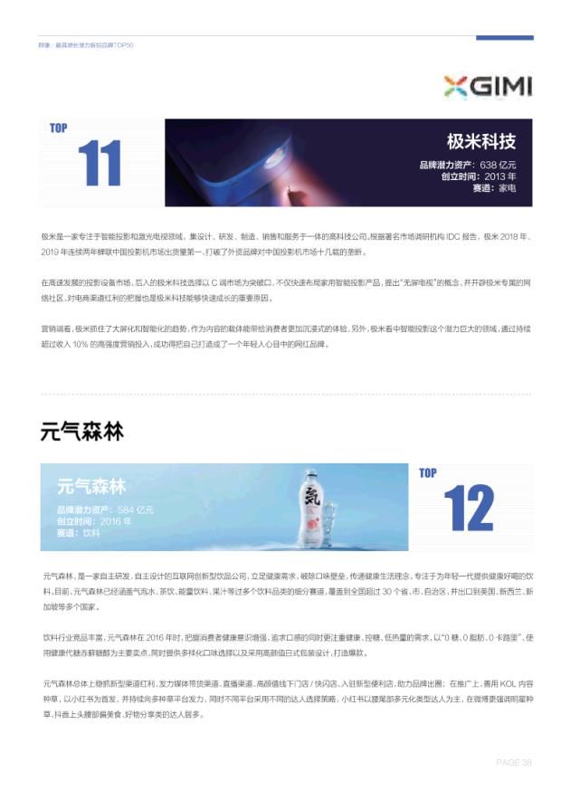 潜力|中国新锐品牌增长潜力报告（2021）