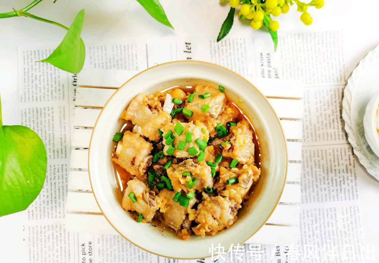 鲜美|鲜香四溢的清蒸排骨，肉质鲜美，制作简单