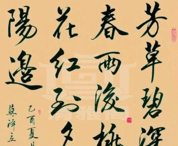 苏女士@她出生书法世家,书功牛气逼人,多少爷们书法家都自叹不如