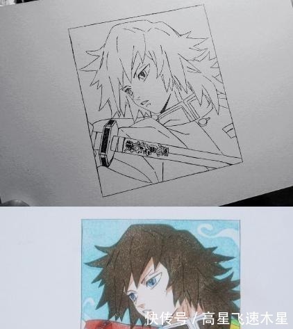 章子|大佬用橡皮刻《鬼灭之刃》,印出来神还原,橡皮章到底是什么