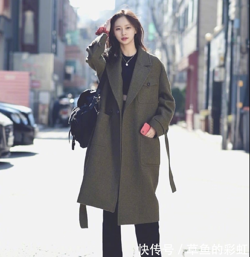 服装 中日韩大衣穿搭分析，各有各的特色，风格不同都好有气质