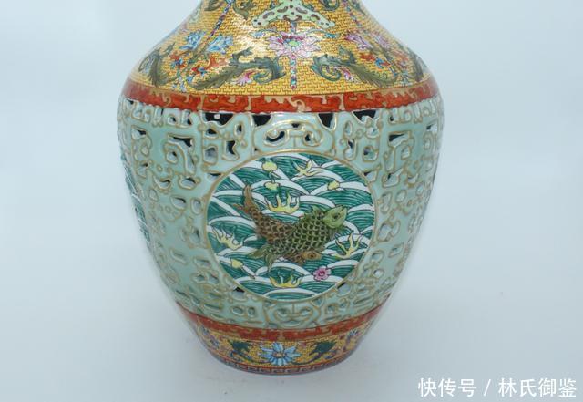 清乾隆粉彩镂空|中国瓷器最贵的粉彩(约5.5亿)